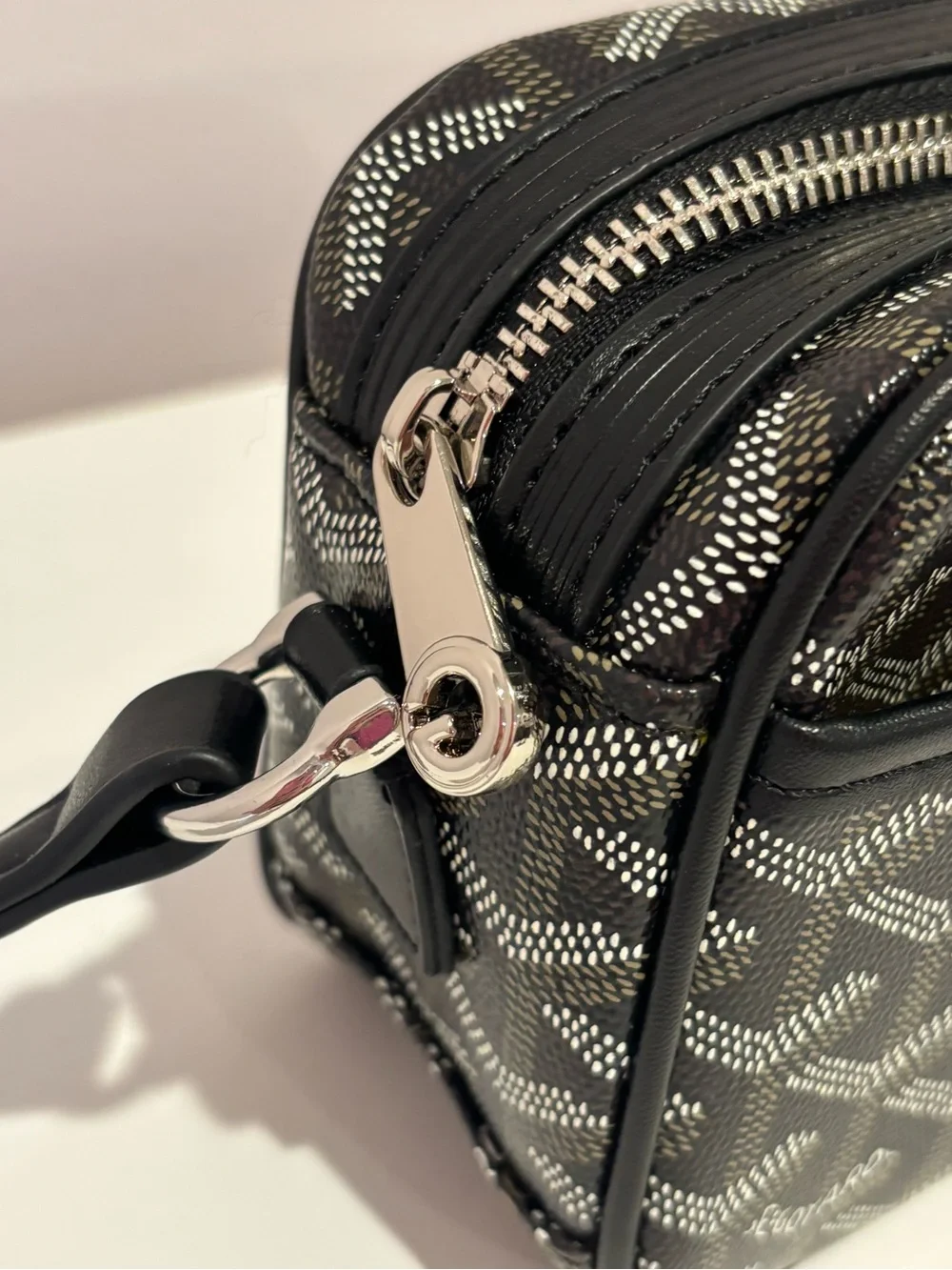 🖤Designer Inspired Black Canvas Camera/CrossbodyBag🖤